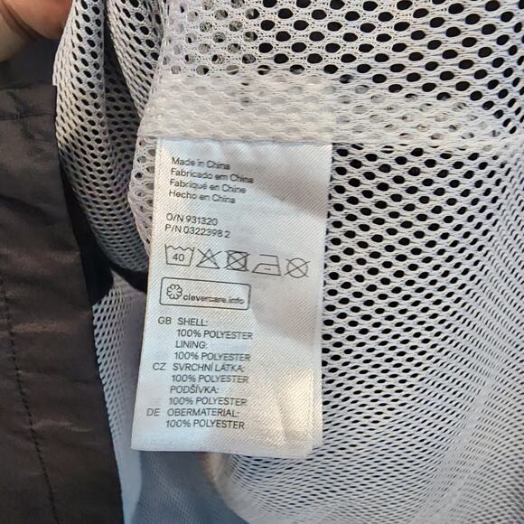 H&M Life Hurts Since 4ever Graphic Windbreaker Jacket Size M Urban Grafitti - Picture 11 of 11